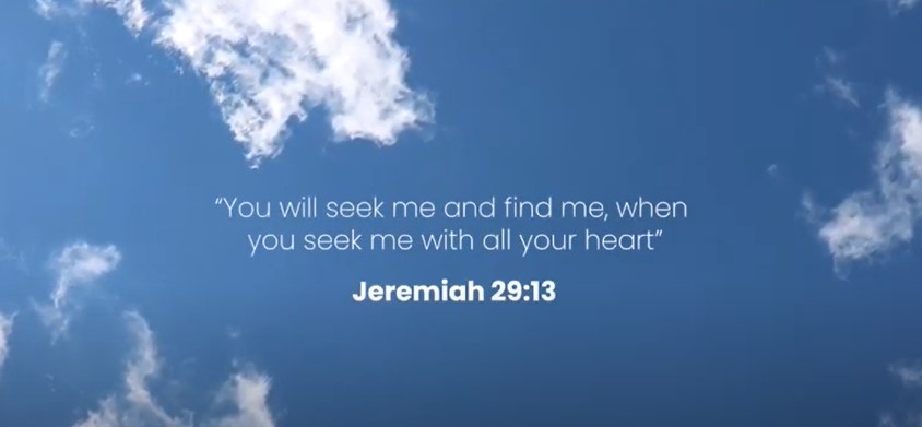 Jeremiah 29 verse 13
