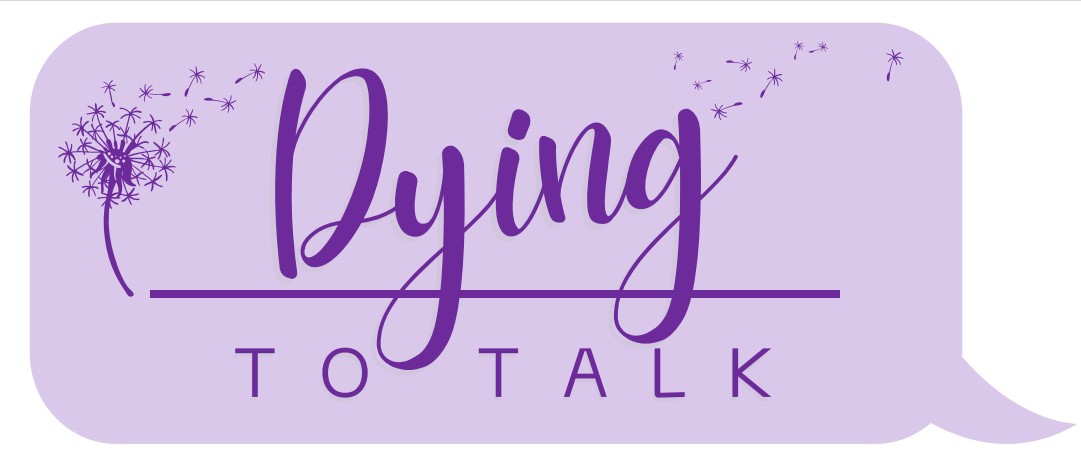 Dying to talk logo