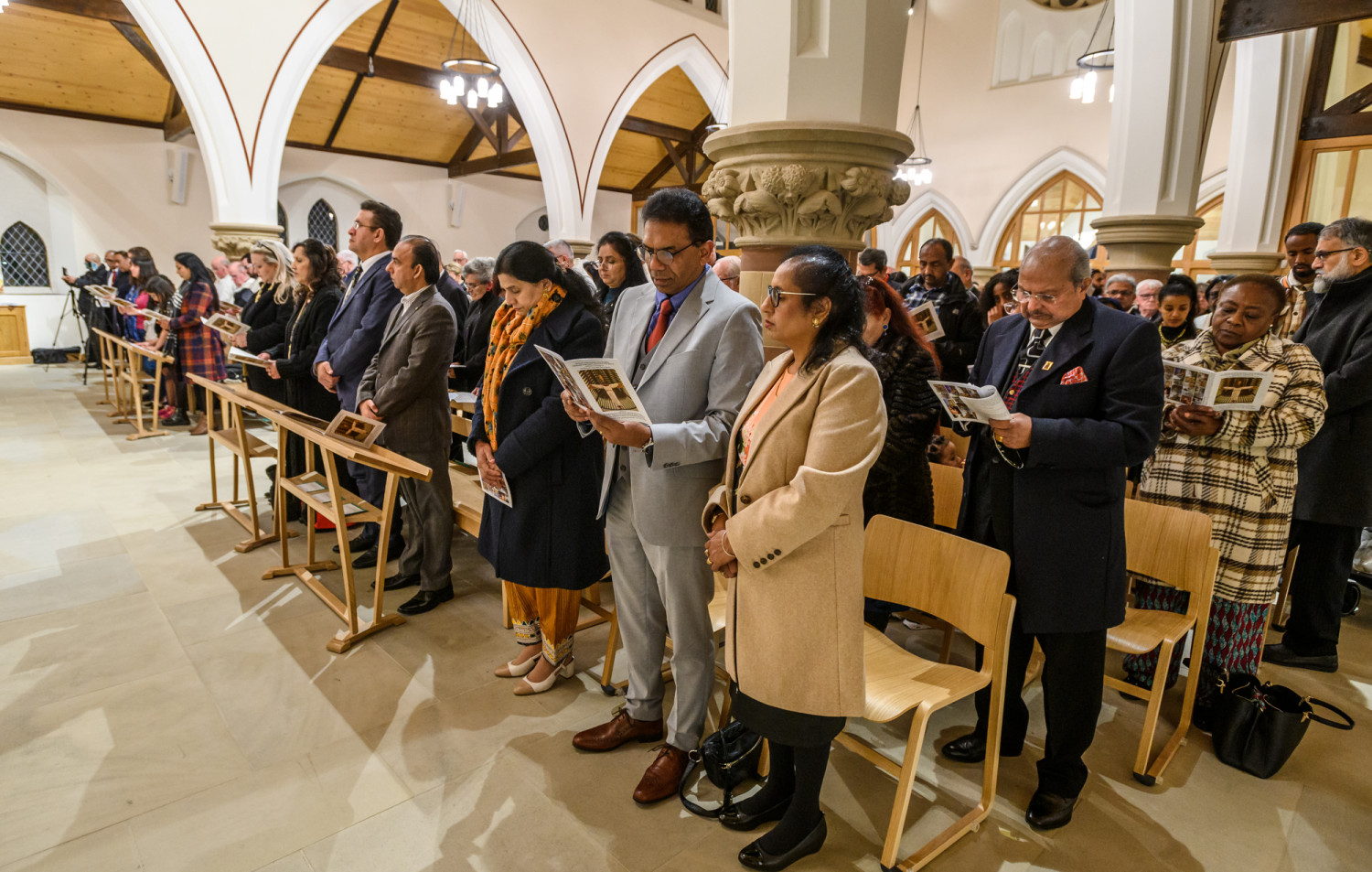 The Ascension dedication service