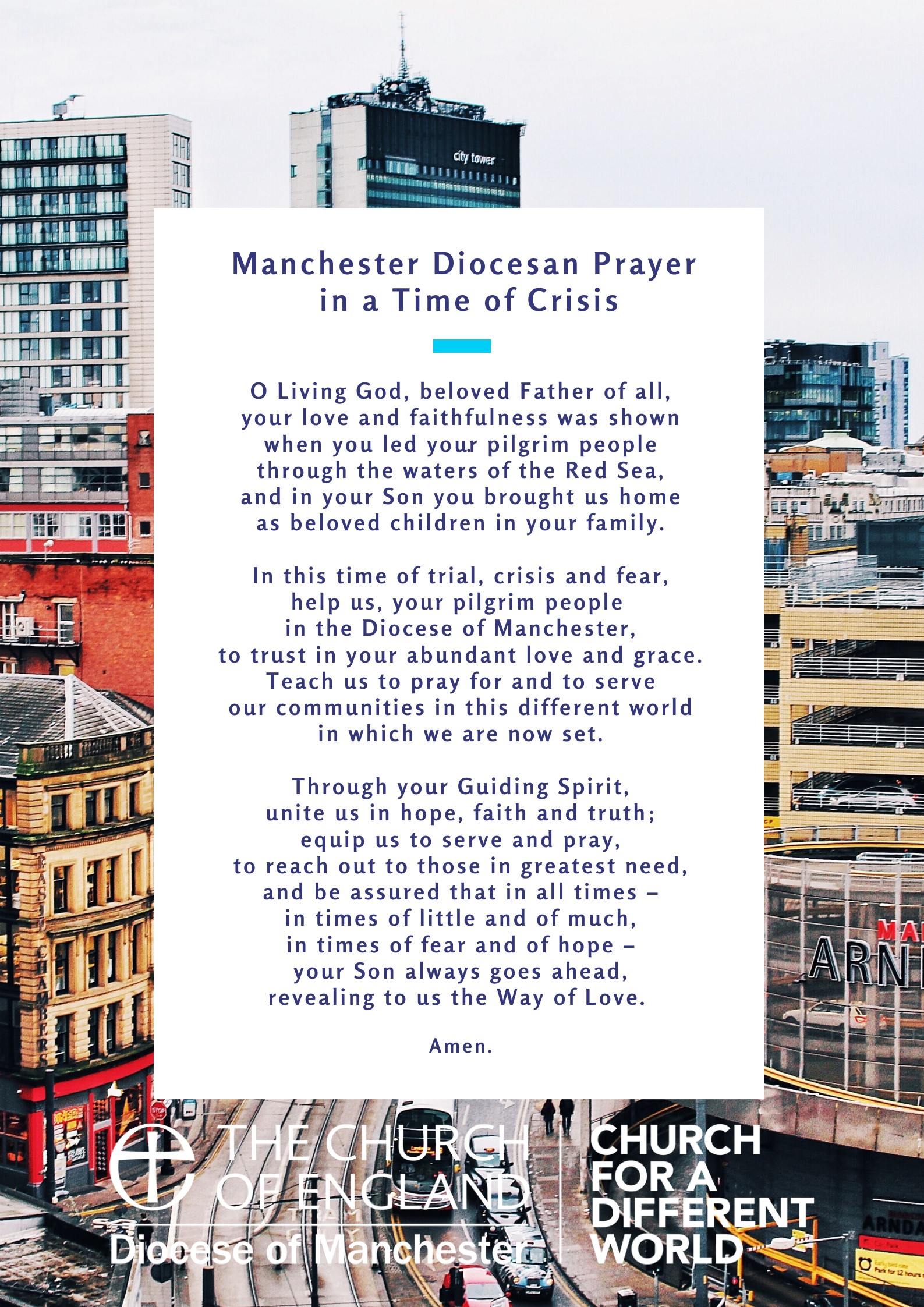 Diocesan prayer in time of crisis