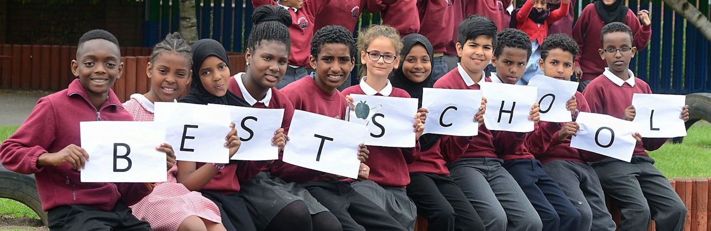 Children at St Mary's Moss Side awarded Best School