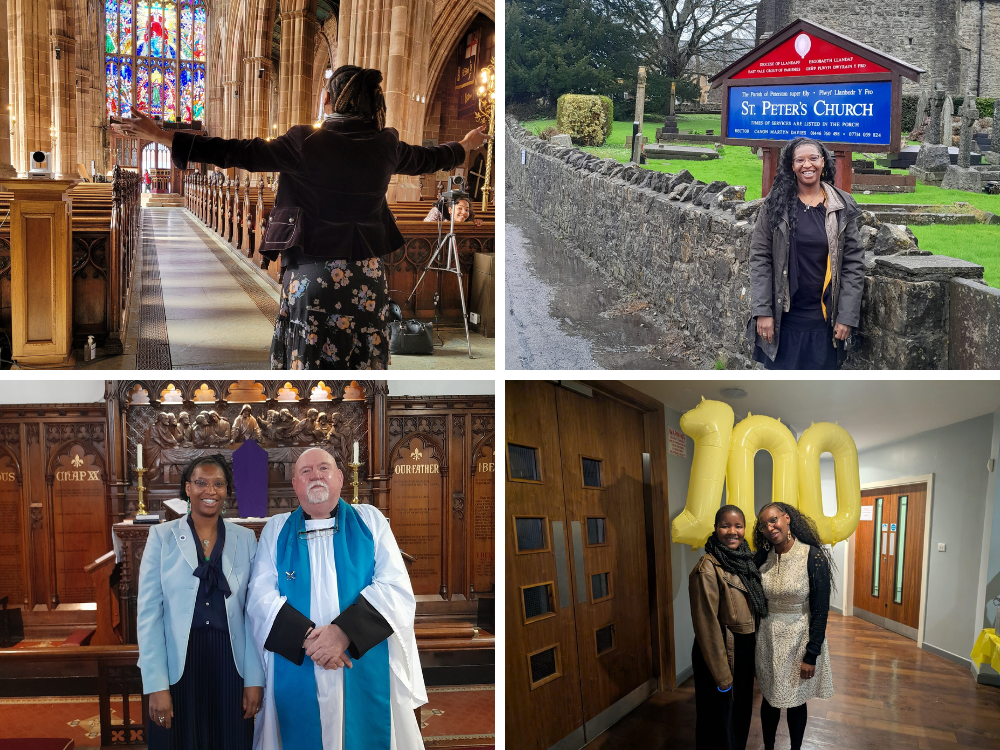 Pictured from top left: Holy Trinity Church, Coventry (9th April 2022), St Peter’s Church, Peterston-super-Ely (21st February 2024), St Anne’s Church, Tottington (17th March 2024), Bridge Church, Bolton (4th October 2025)